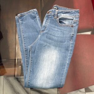 Fashion Nova Blue Skinny Jeans